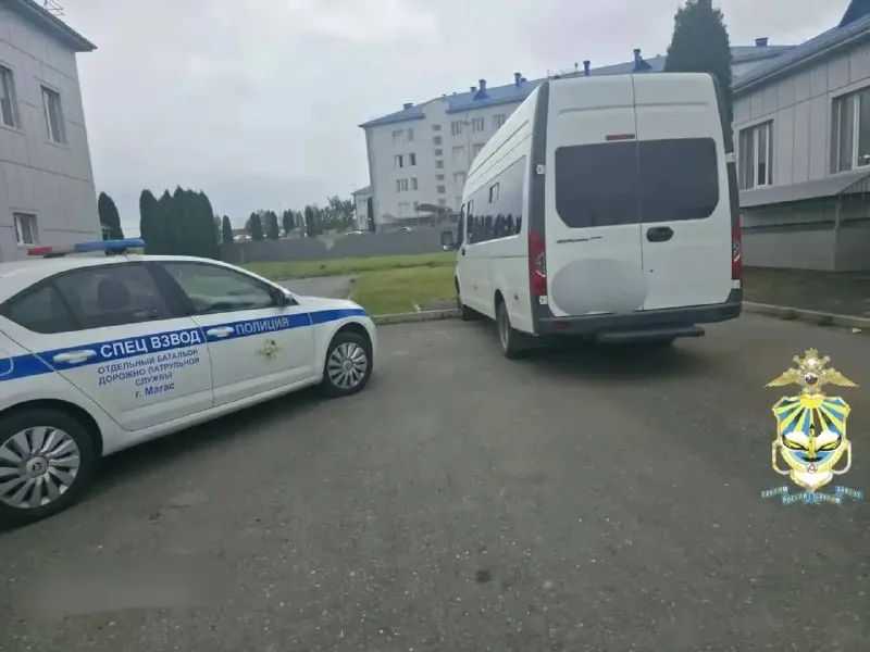 Водителя «Газели» в Ингушетии наказали за опасные манёвры на дороге