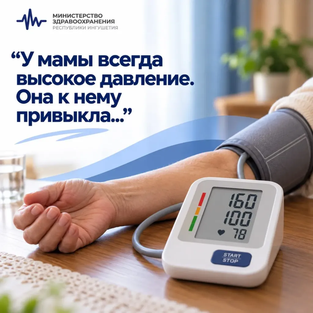 Минздрав Ингушетии назвал гипертонию главным риском инсульта